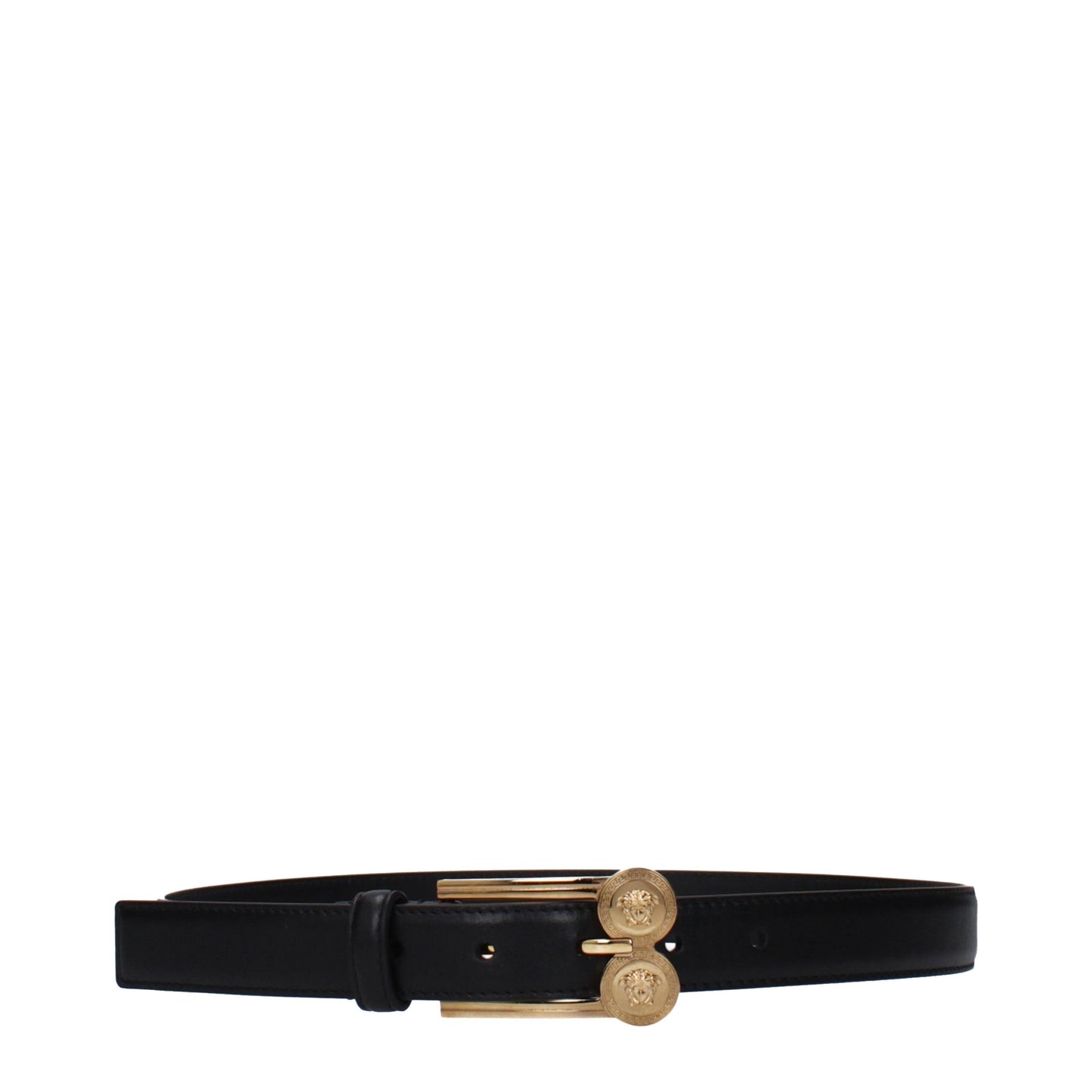 Black Leather Regular Belt