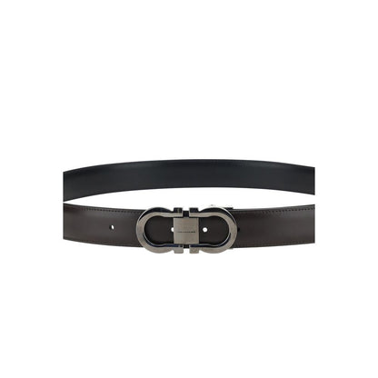 Black Calf Leather Bos Taurus Regular Belt