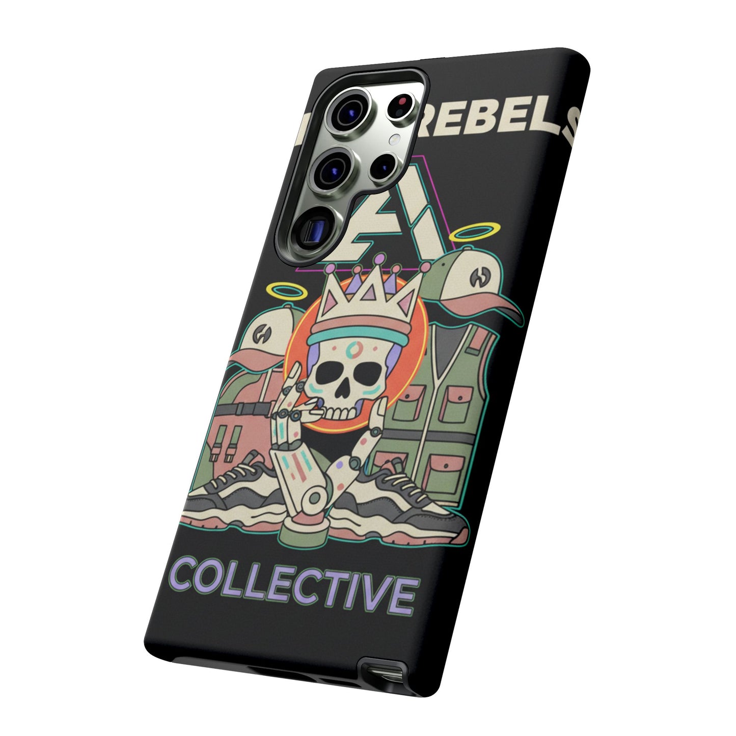 Skull King Phone Case — Rebel Collective Graphic Protective Case
