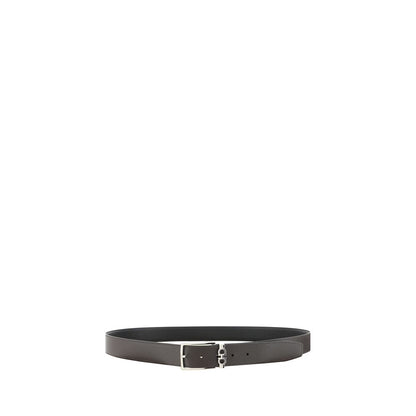 Black Leather Regular Belt