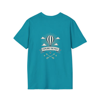 Explore the Past Hot Air Balloon T-Shirt