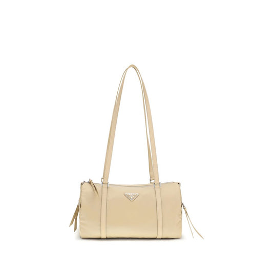 Prada Beige Polyamide Shoulder Bag
