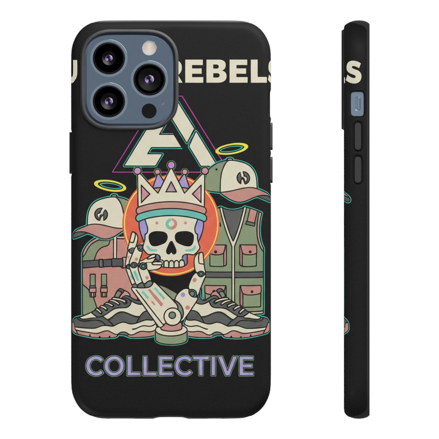 Skull King Phone Case — Rebel Collective Graphic Protective Case