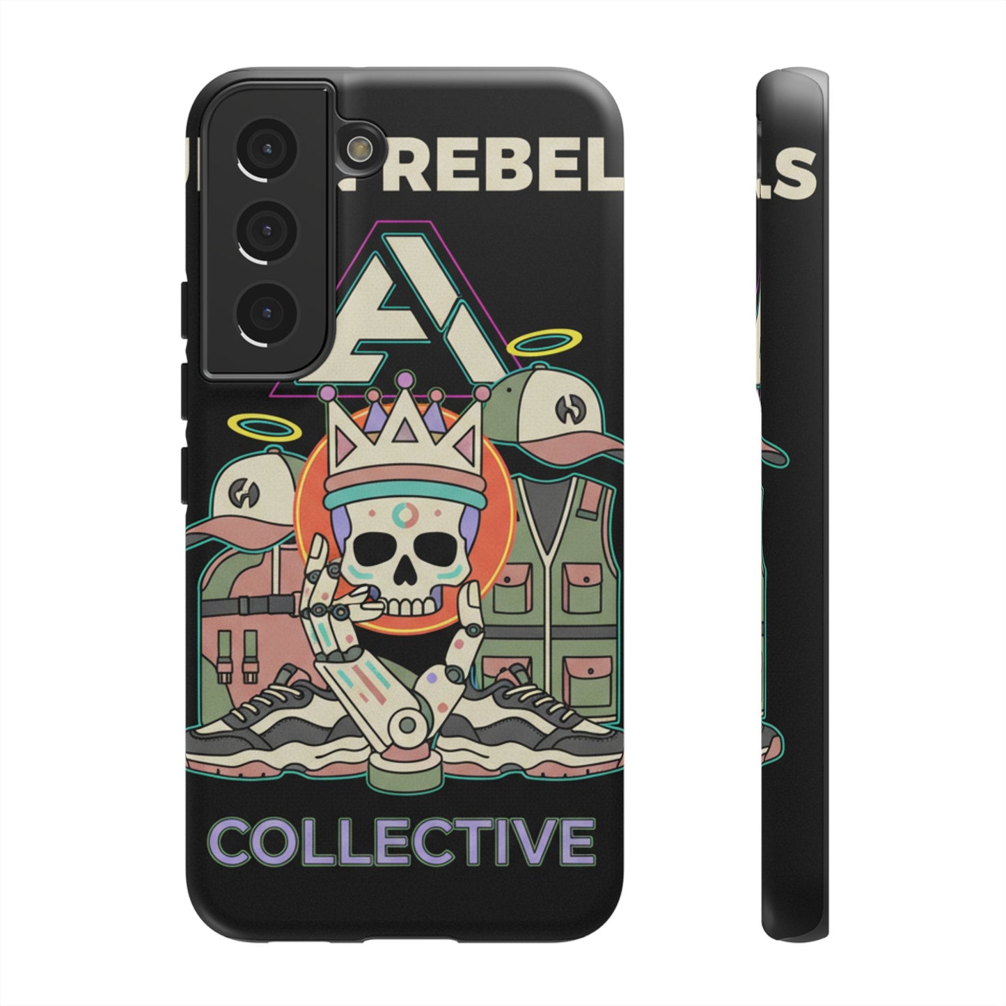 Skull King Phone Case — Rebel Collective Graphic Protective Case
