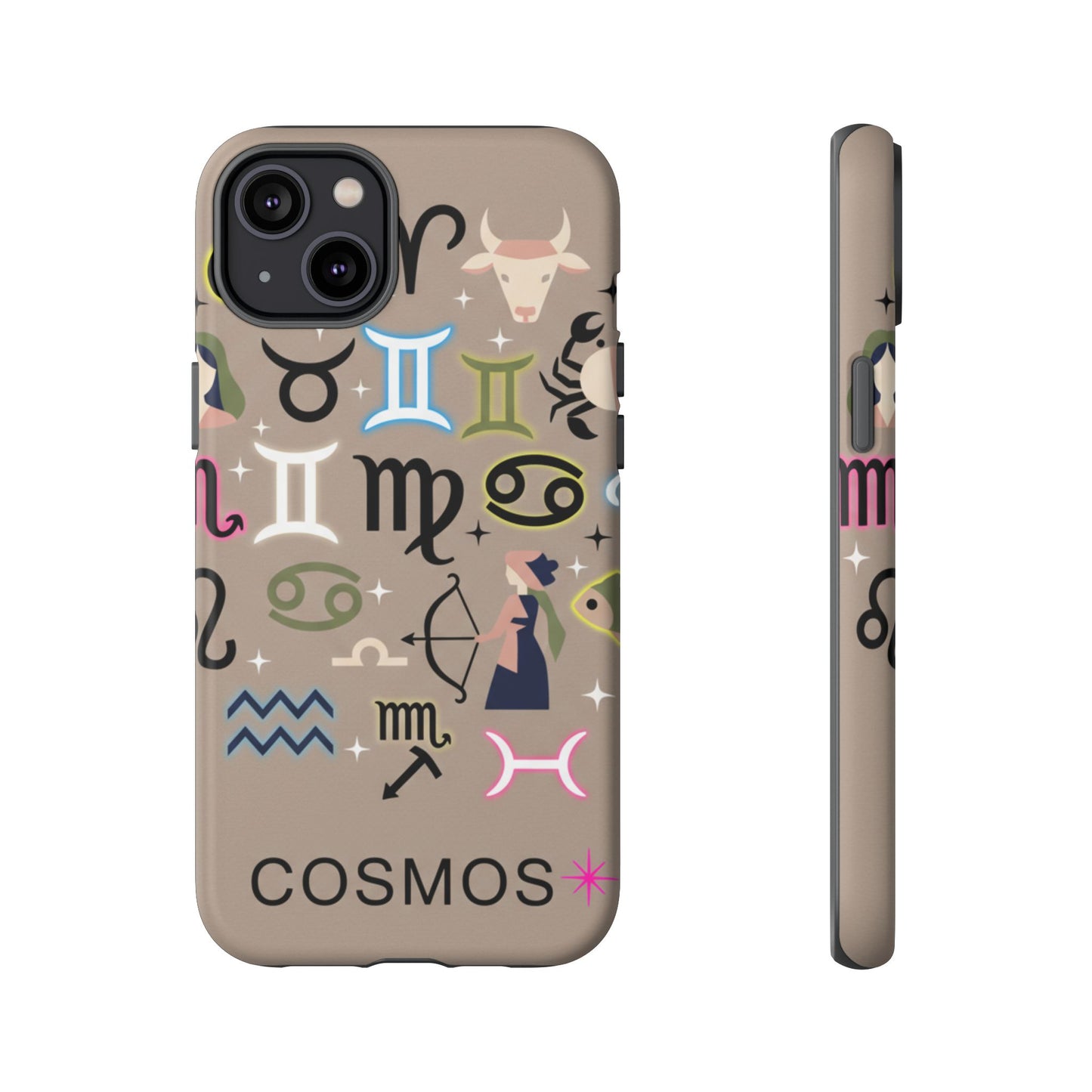 Cosmos Zodiac Phone Case — Astrological Signs Pattern