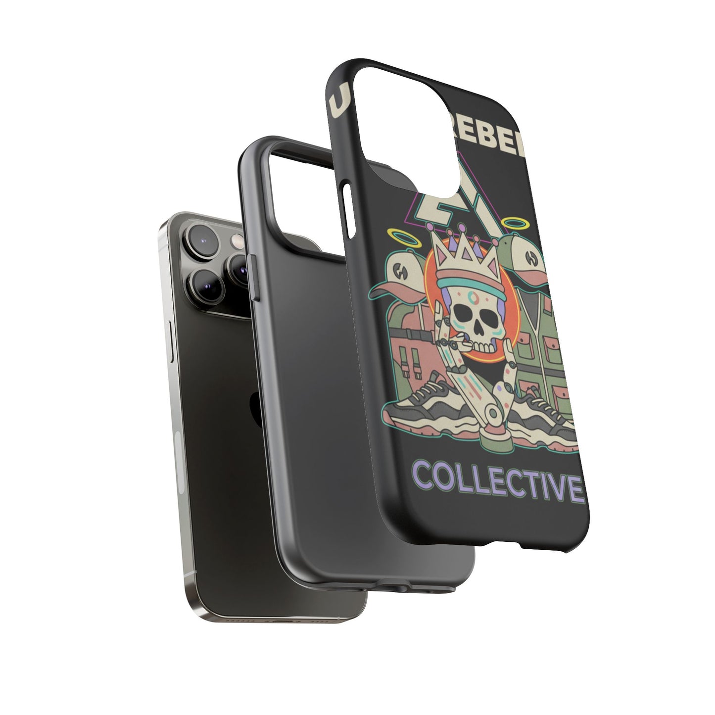 Skull King Phone Case — Rebel Collective Graphic Protective Case