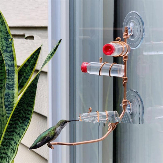 Hummingbird Suction Cup Feeder