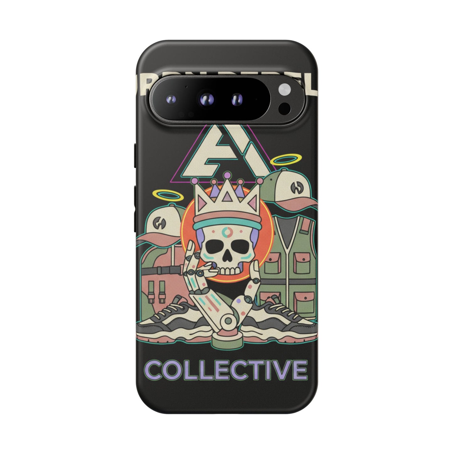 Skull King Phone Case — Rebel Collective Graphic Protective Case