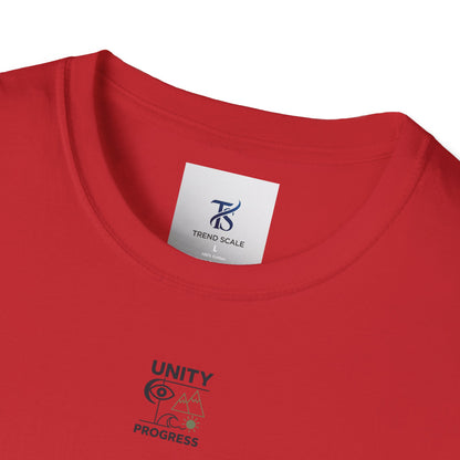 Unity Progress Graphic T-Shirt — Minimalist Nature Design