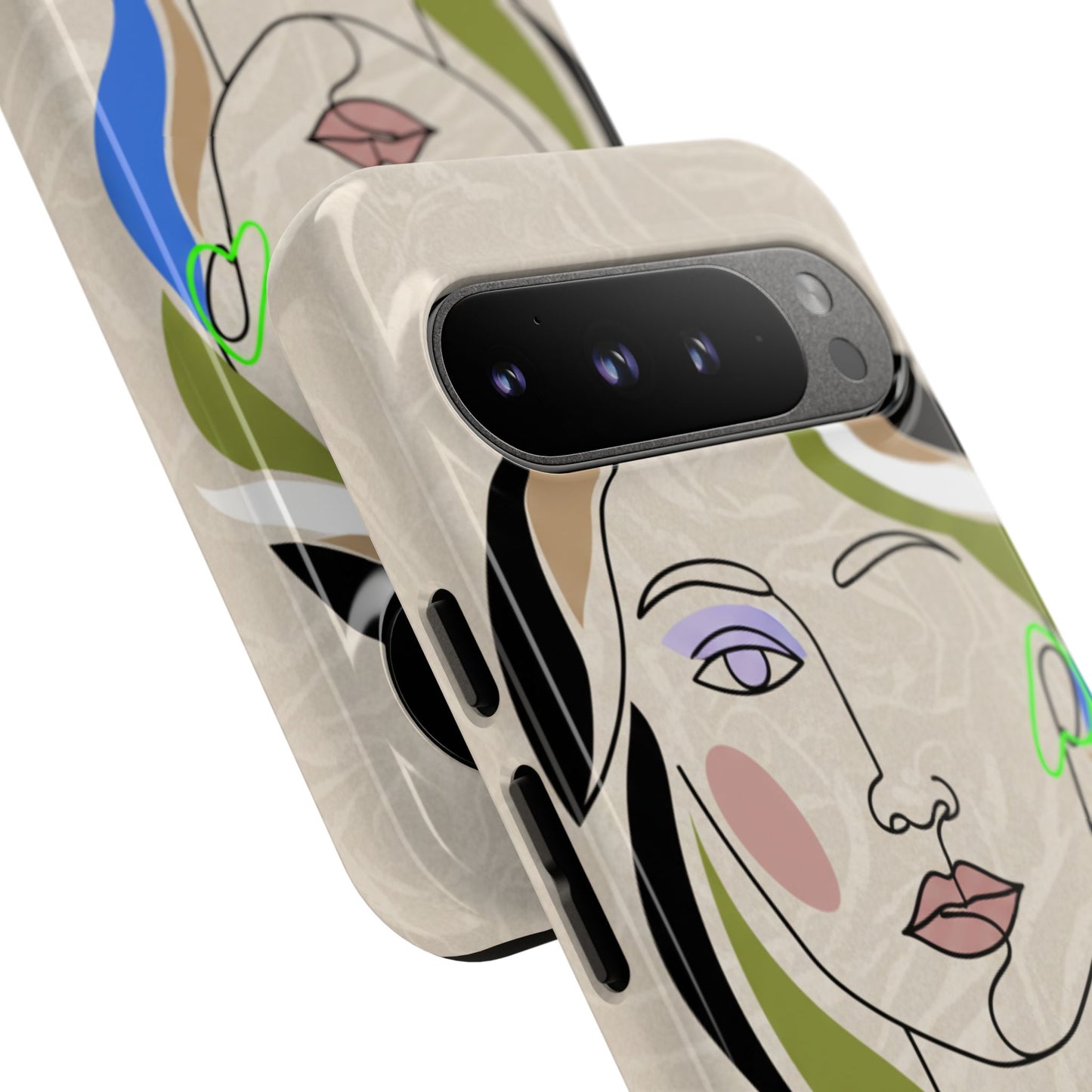 Modern Muse Phone Case — Abstract Line Art Protective Cover