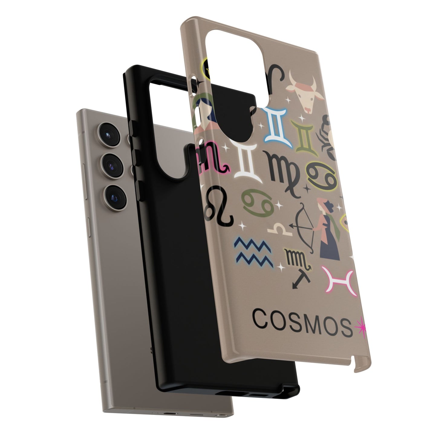 Cosmos Zodiac Phone Case — Astrological Signs Pattern