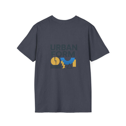 Urban Form Graphic T-Shirt — Minimalist Retro Geometric Design