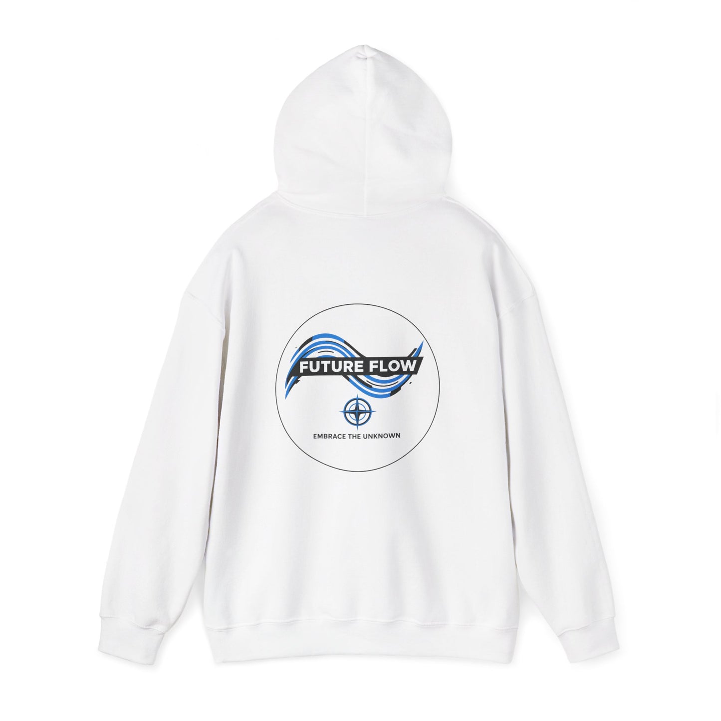 Hoodie — Future Flow Graphic Pullover Hoodie ("Future Flow" Wave Logo)