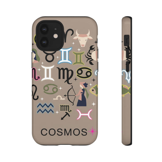 Cosmos Zodiac Phone Case — Astrological Signs Pattern