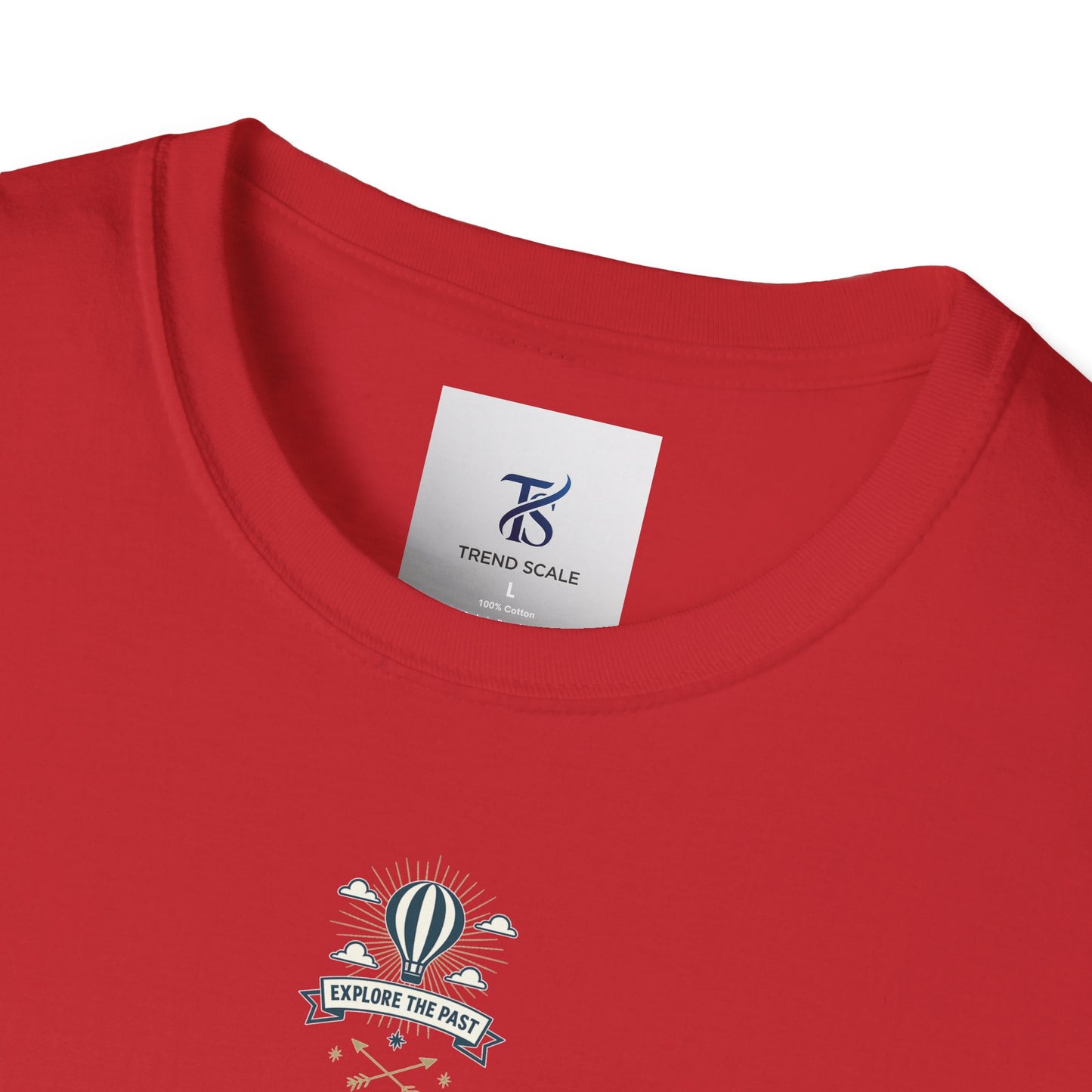 Explore the Past Hot Air Balloon T-Shirt