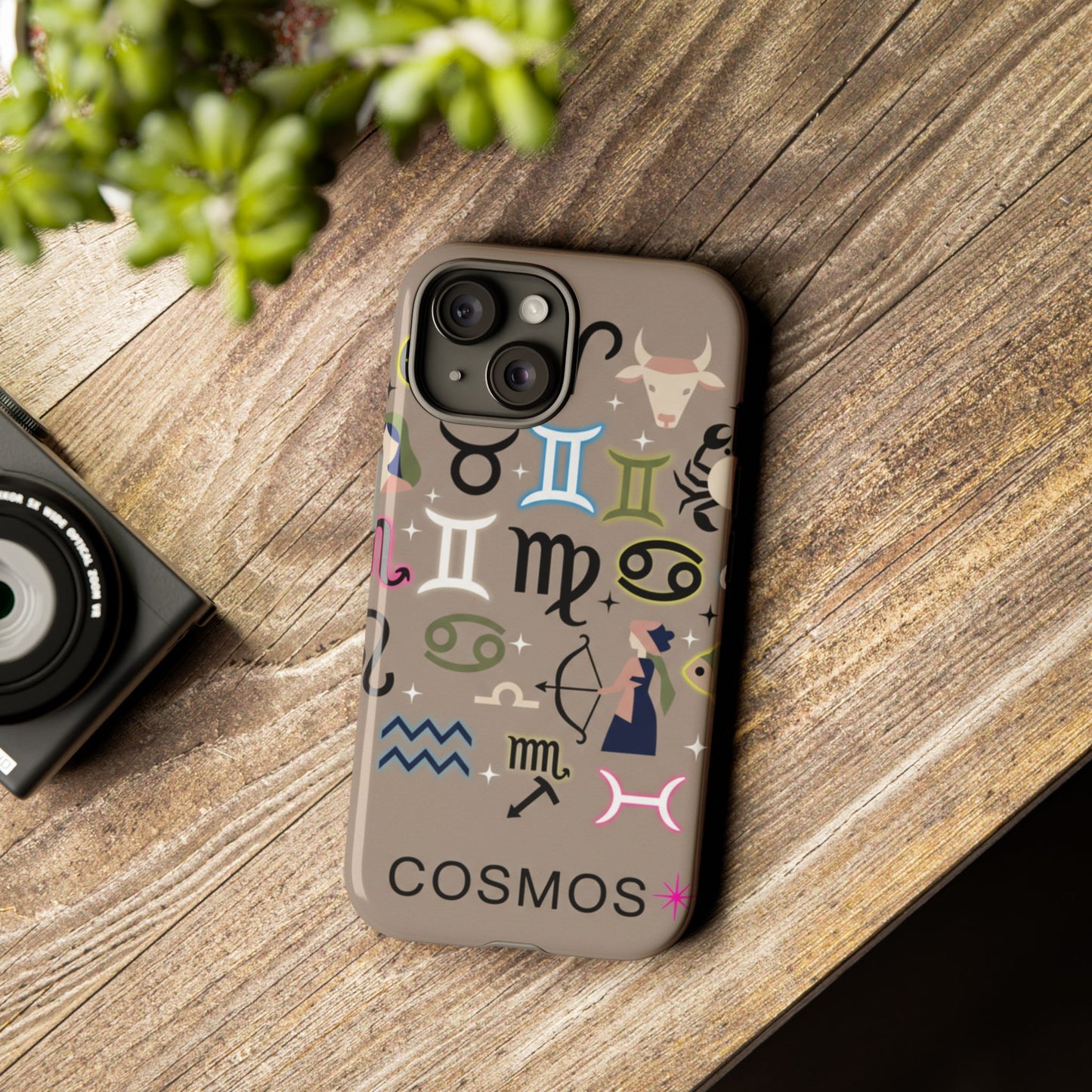 Cosmos Zodiac Phone Case — Astrological Signs Pattern